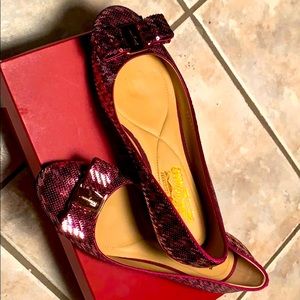 Brand new Salvatore Ferragamo flats
